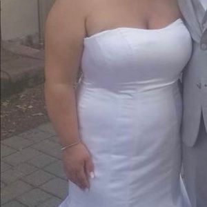 David’s Bridal Wedding gown